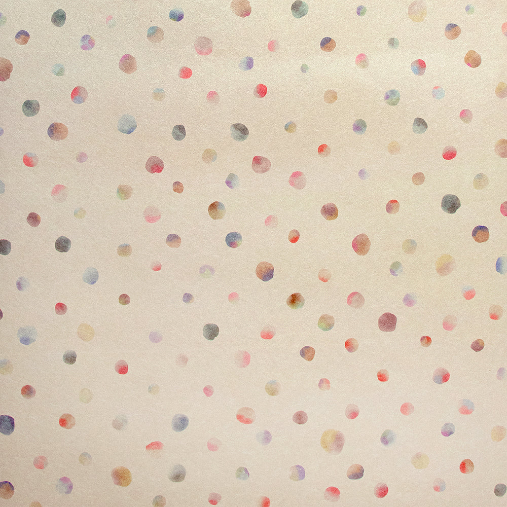 Great Kids - Watercolor Dots kids wallpaper Hohenberger Roll Light Taupe  26838-HTM