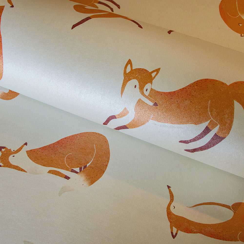 Great Kids - Friendly Foxes kids wallpaper Hohenberger    