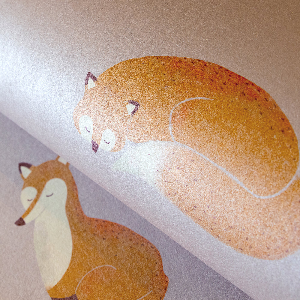 Great Kids - Friendly Foxes kids wallpaper Hohenberger    