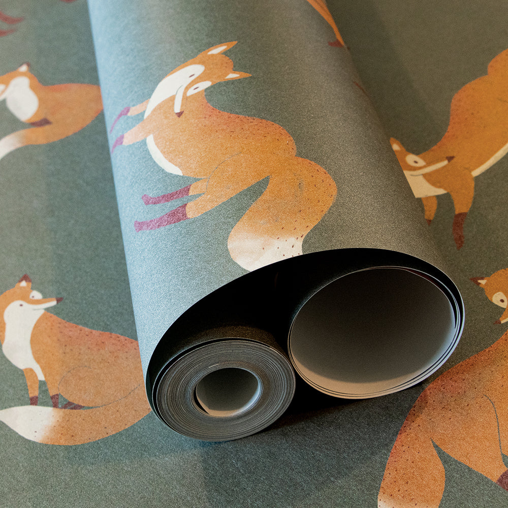 Great Kids - Friendly Foxes kids wallpaper Hohenberger    
