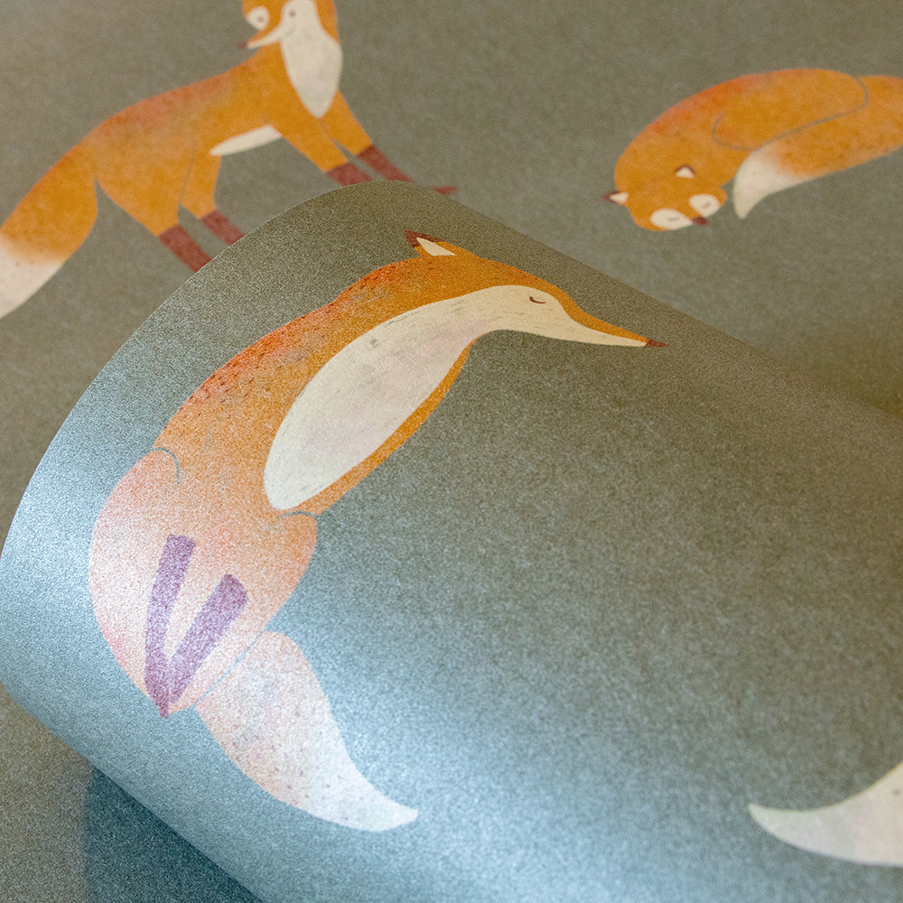 Great Kids - Friendly Foxes kids wallpaper Hohenberger    