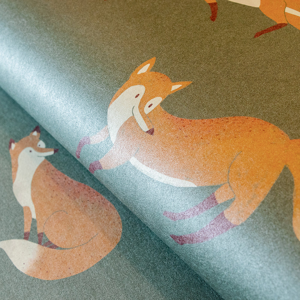 Great Kids - Friendly Foxes kids wallpaper Hohenberger    