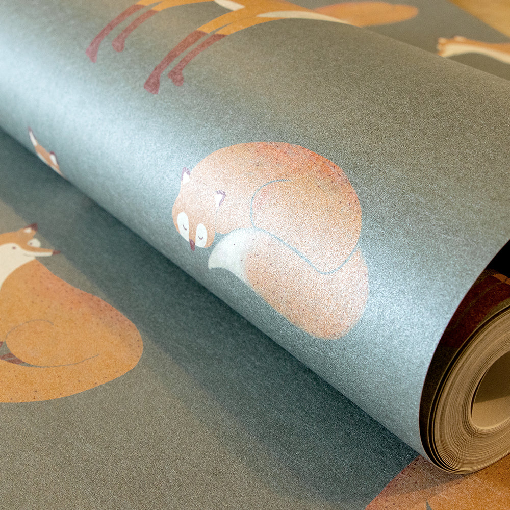 Great Kids - Friendly Foxes kids wallpaper Hohenberger    