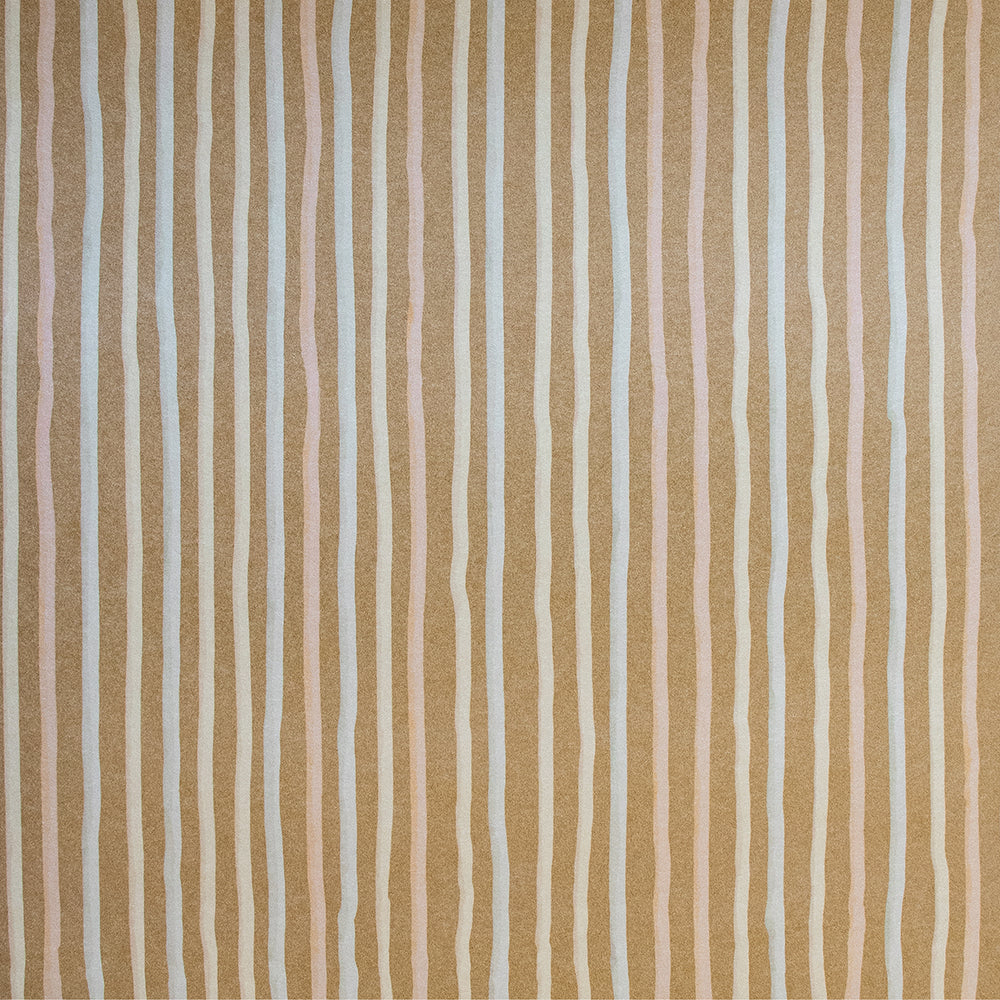 Great Kids - Stripes kids wallpaper Hohenberger Roll Light Brown  26850-HTM