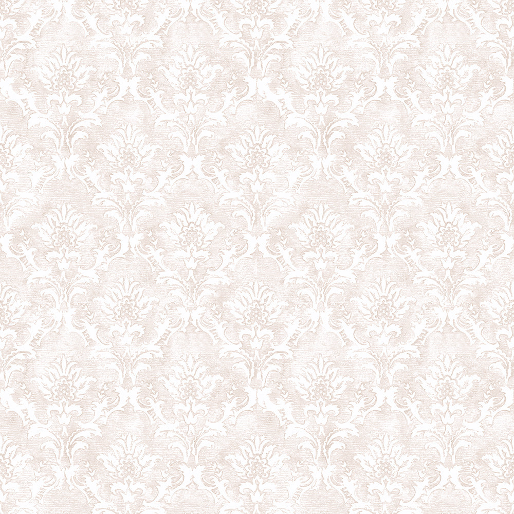 Azulejo - Lisboa  damask wallpaper Hohenberger Roll Light Pink  26863-HTM
