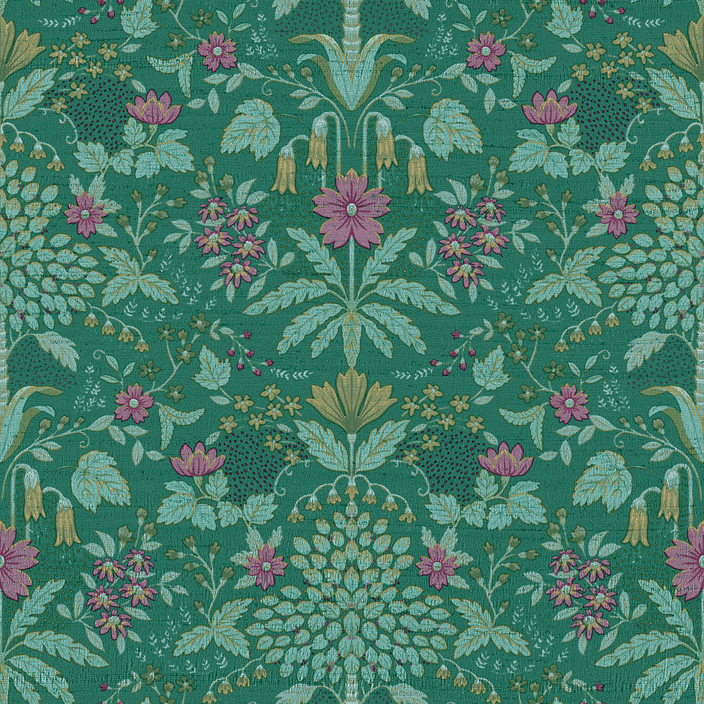 Casamood - Floral botanical wallpaper Parato Roll Green  27005