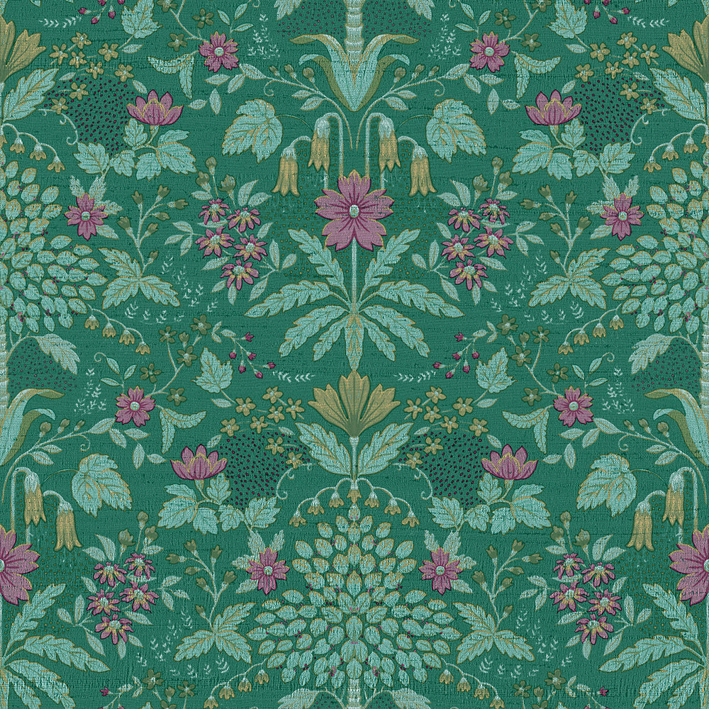 Casamood - Floral botanical wallpaper Parato Roll Green  27005