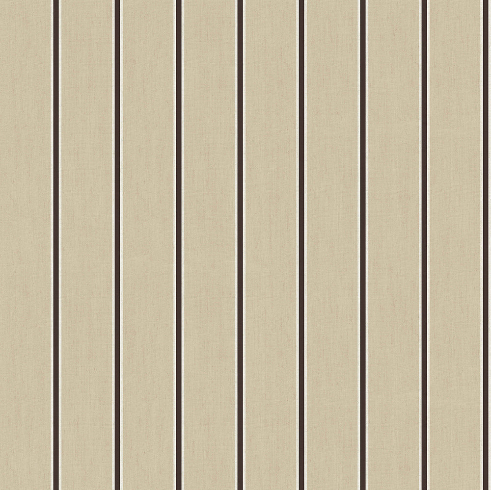 Casamood - Textured Stripe stripe wallpaper Parato Roll Beige  27053