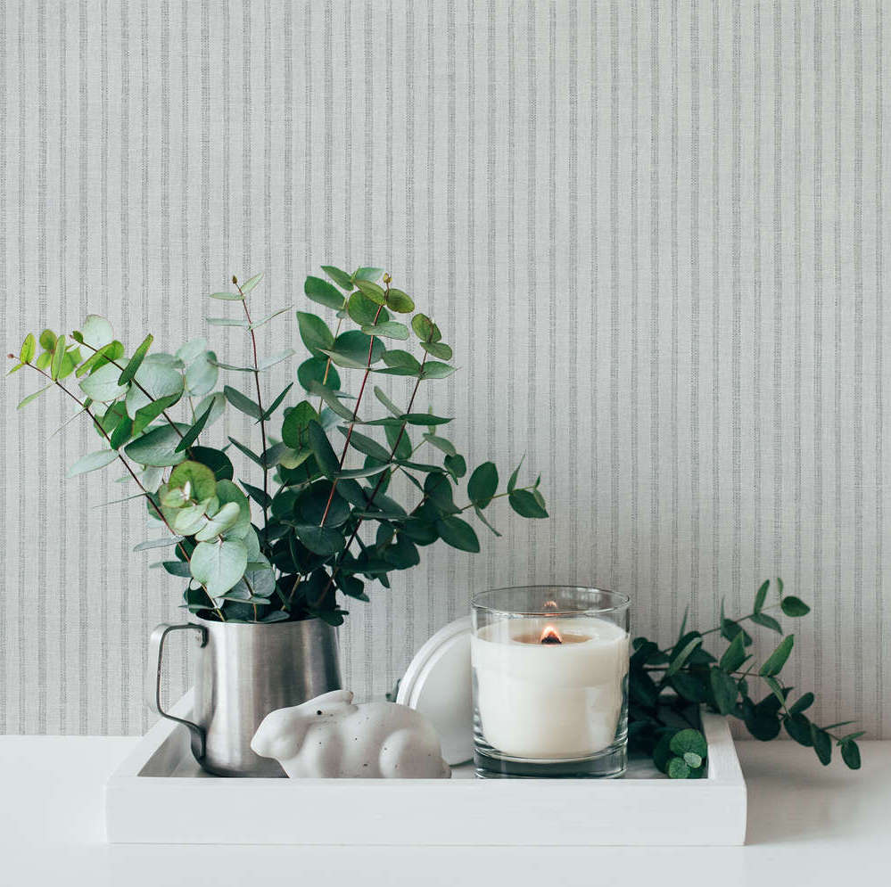 Maison Charme - Vintage Stripe damask wallpaper AS Creation    