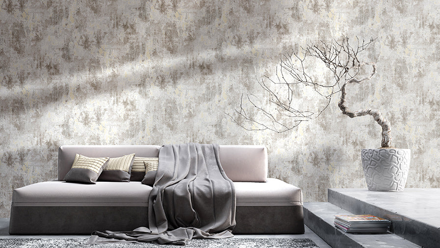 Materika - Rustic Concrete bold wallpaper Parato    