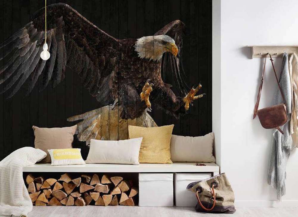 Atelier 47 - Polygon Eagle digital print AS Creation    
