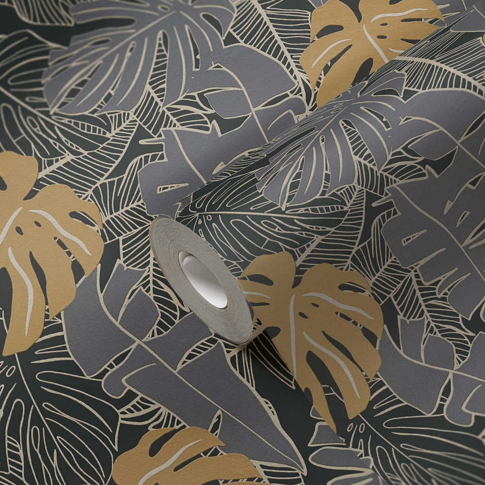 House of Turnowsky - Banana Leaves botanical wallpaper AS Creation    