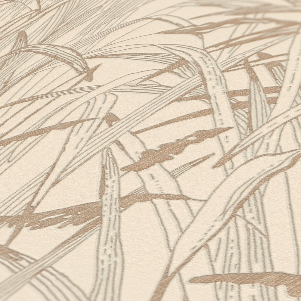 Hygge 2 -  Wild Grass botanical wallpaper AS Creation    