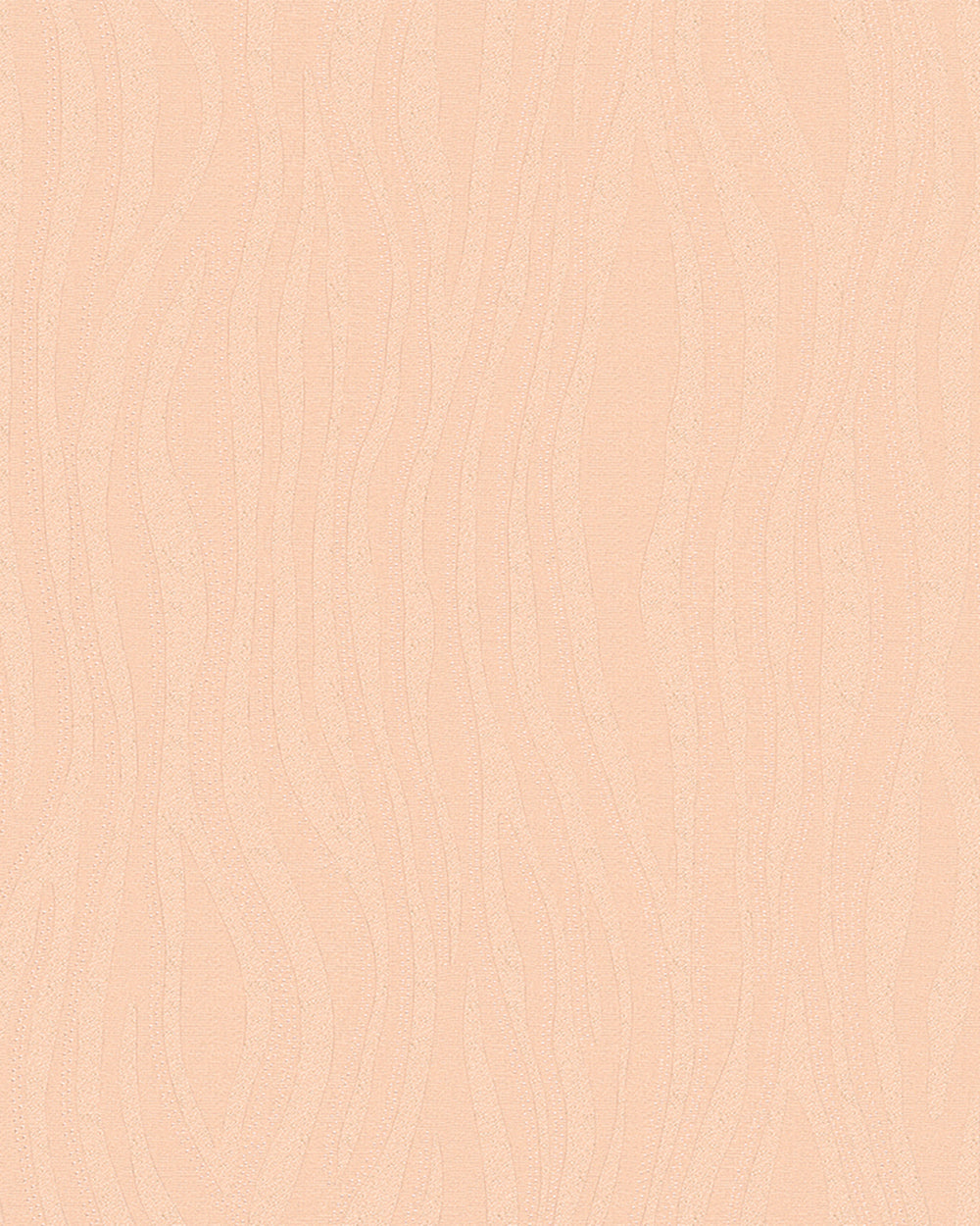 Casual - Waves stripe wallpaper Marburg Roll Light Orange  30404