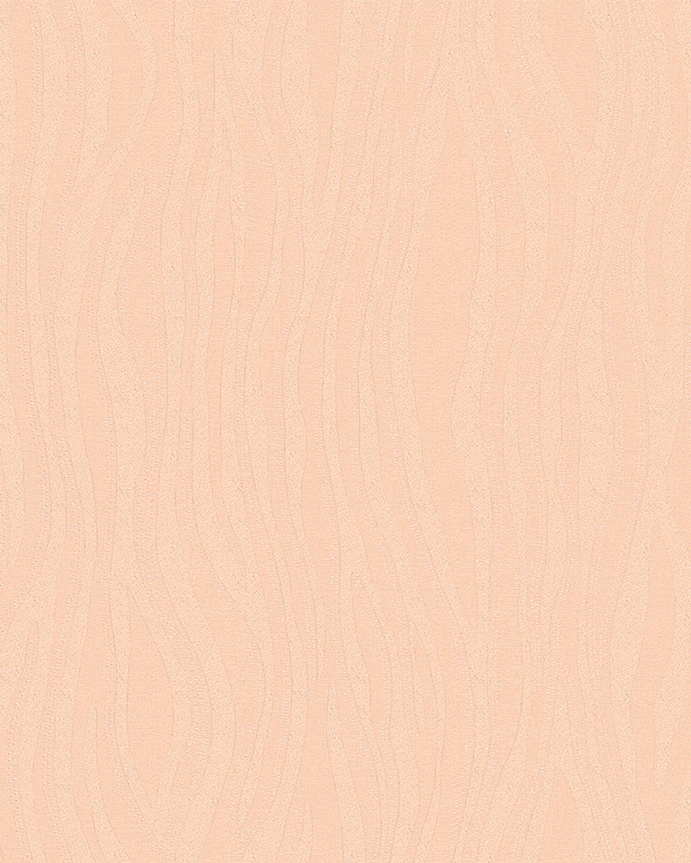 Casual - Waves stripe wallpaper Marburg Roll Light Orange  30404