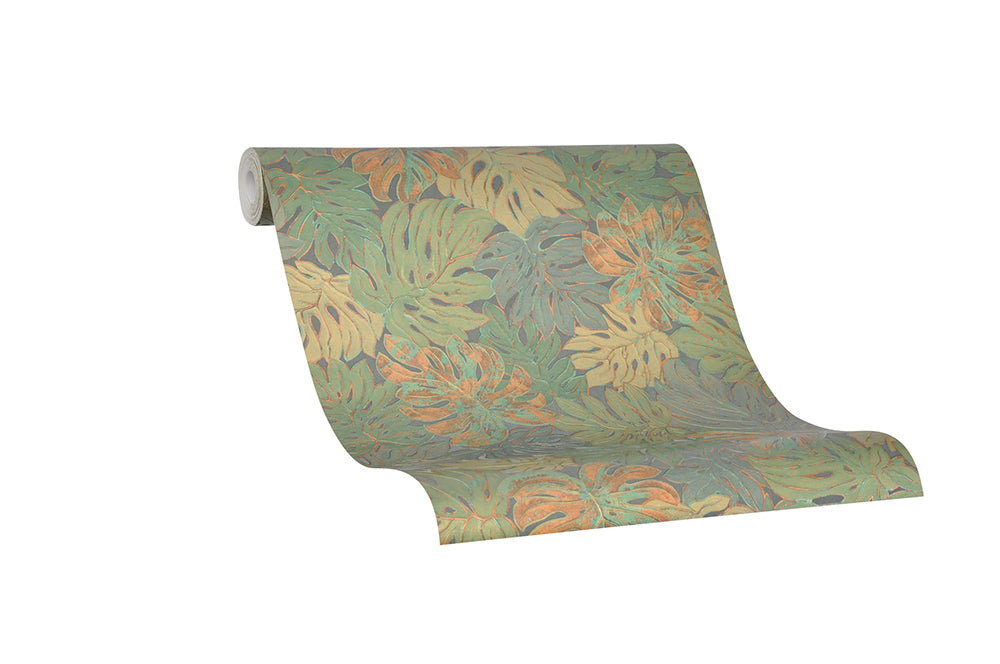 Casual - Monstera leaves botanical wallpaper Marburg    