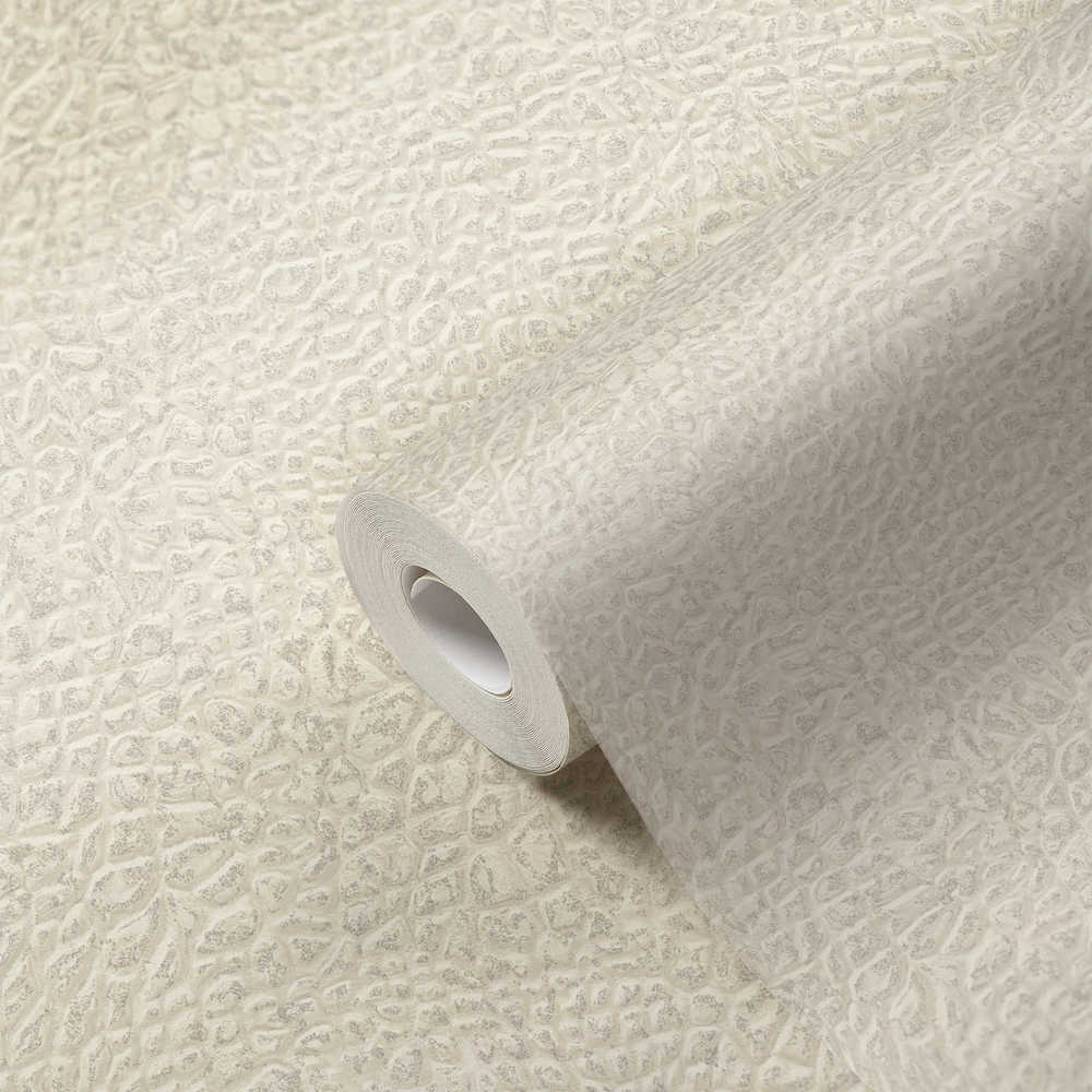 Absolutely Chic - Leather Metallic bold wallpaper AS Creation    
