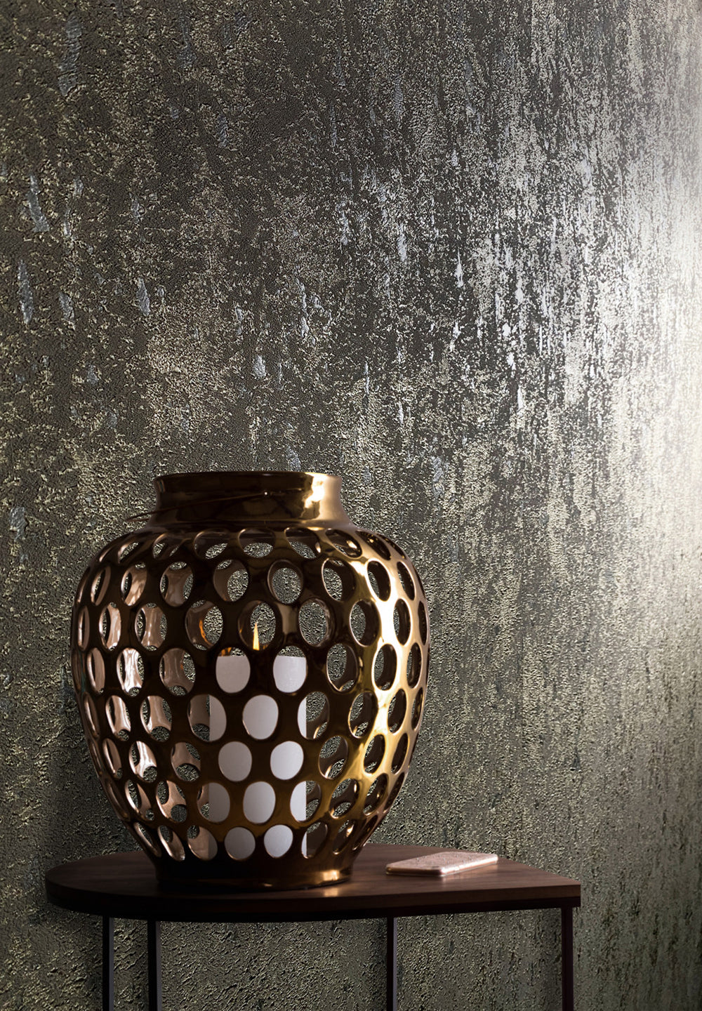 Avalon - Textured Distressed Concrete bold wallpaper Marburg    
