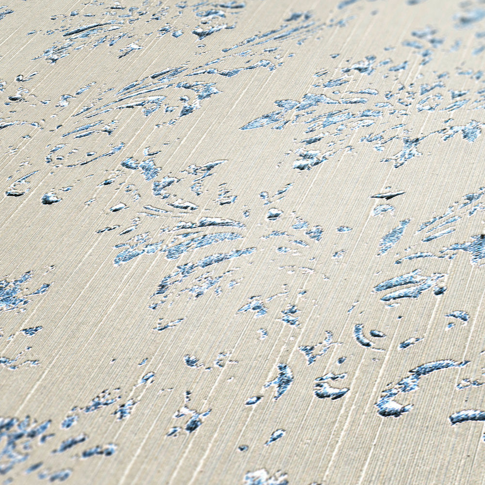 Metallic Silk textile wallpaper AS Creation    