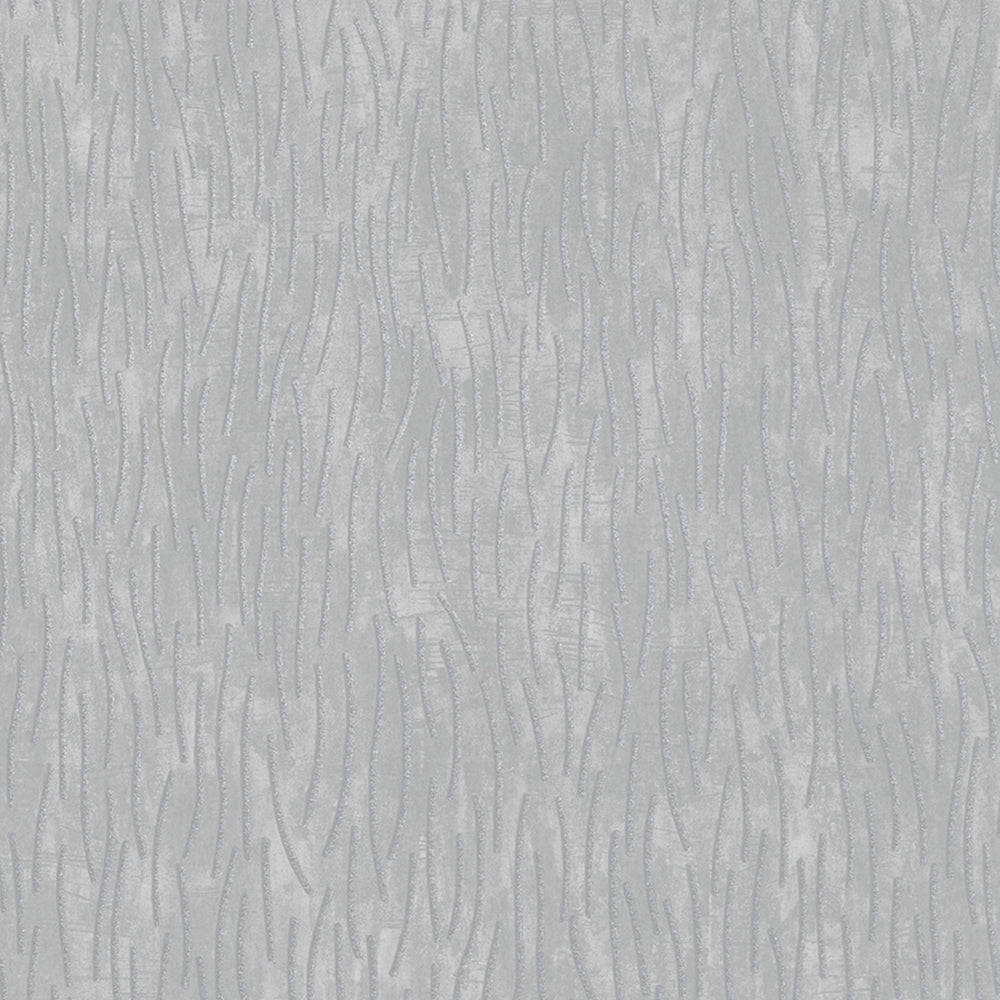 Memento - Pearlised Glass Bead Sticks stripe wallpaper Marburg Roll Grey  32006