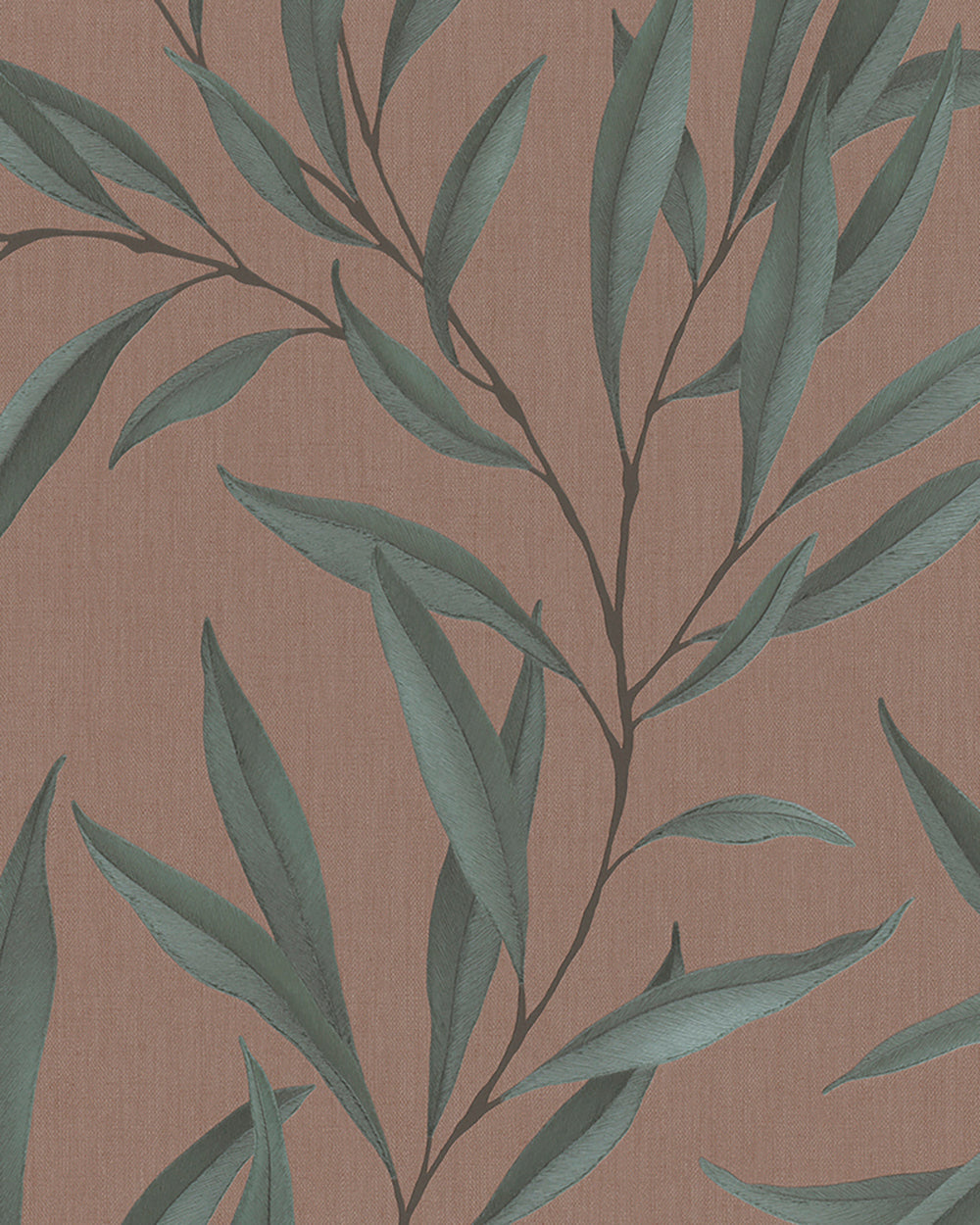Modernista - Climbing Leaves botanical wallpaper Marburg Roll Light Brown  32205
