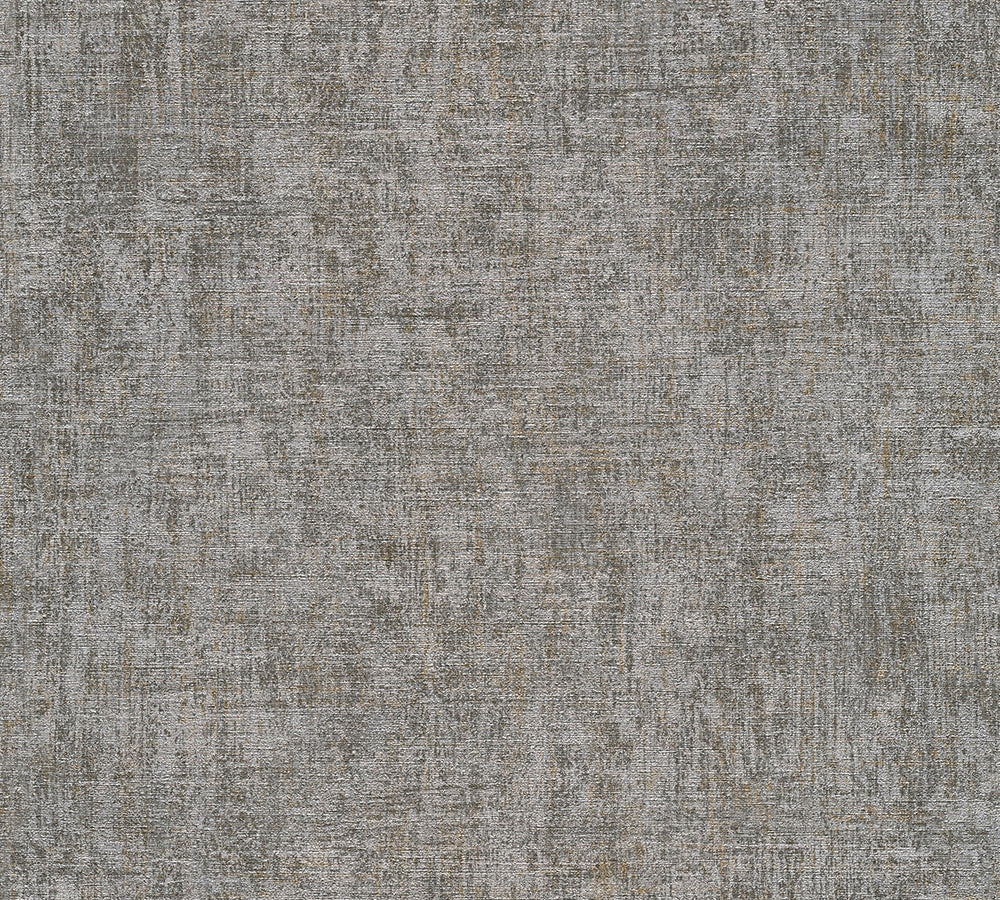 Greenery - Linen Luxe bold wallpaper AS Creation Roll Silver  322614