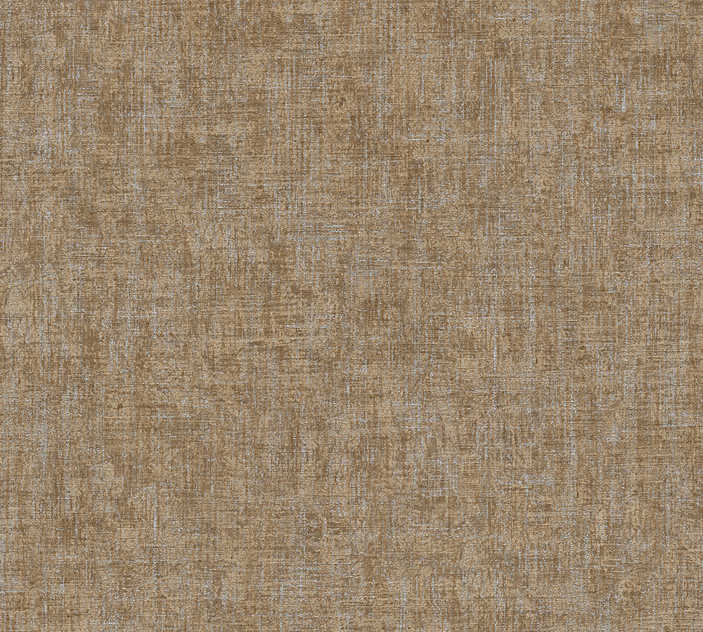 Greenery - Linen Luxe bold wallpaper AS Creation Roll Brown  322617