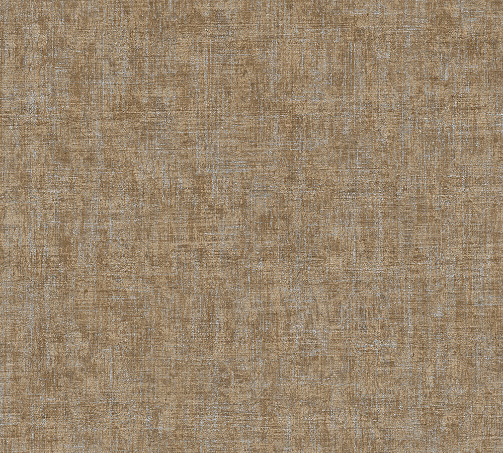 Greenery - Linen Luxe bold wallpaper AS Creation Roll Brown  322617