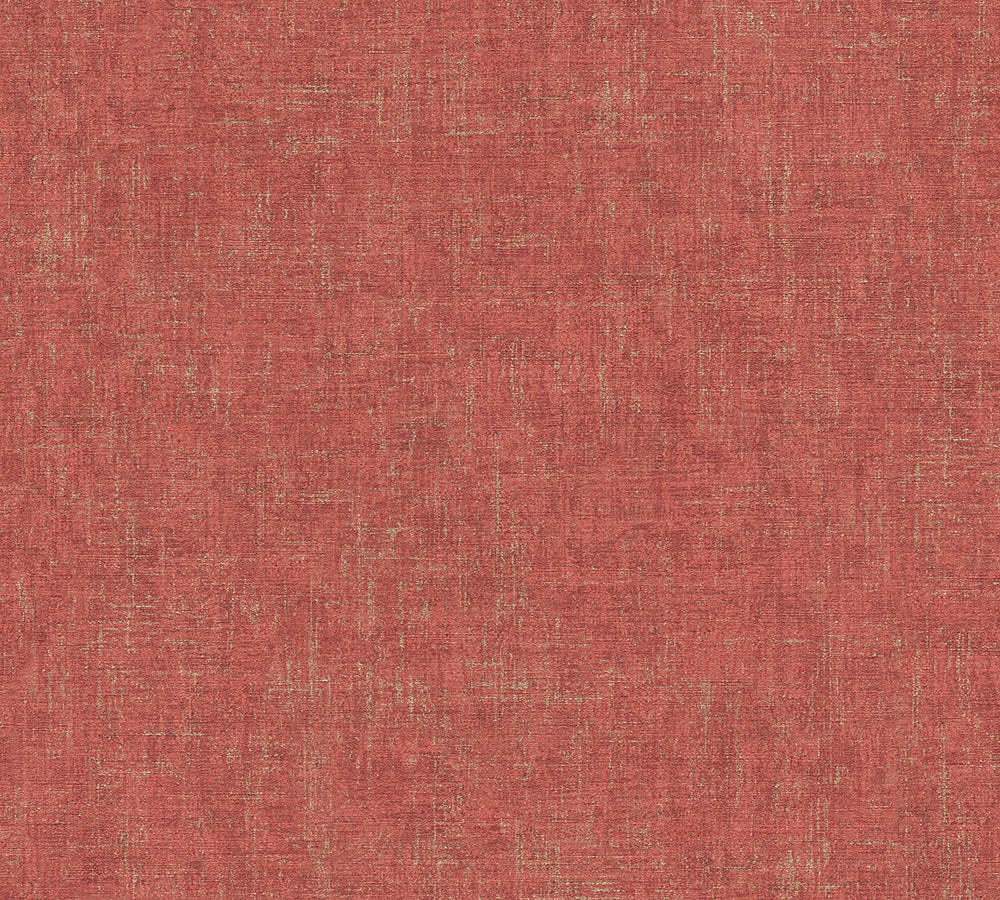 Greenery - Linen Luxe bold wallpaper AS Creation Roll Orange  322621