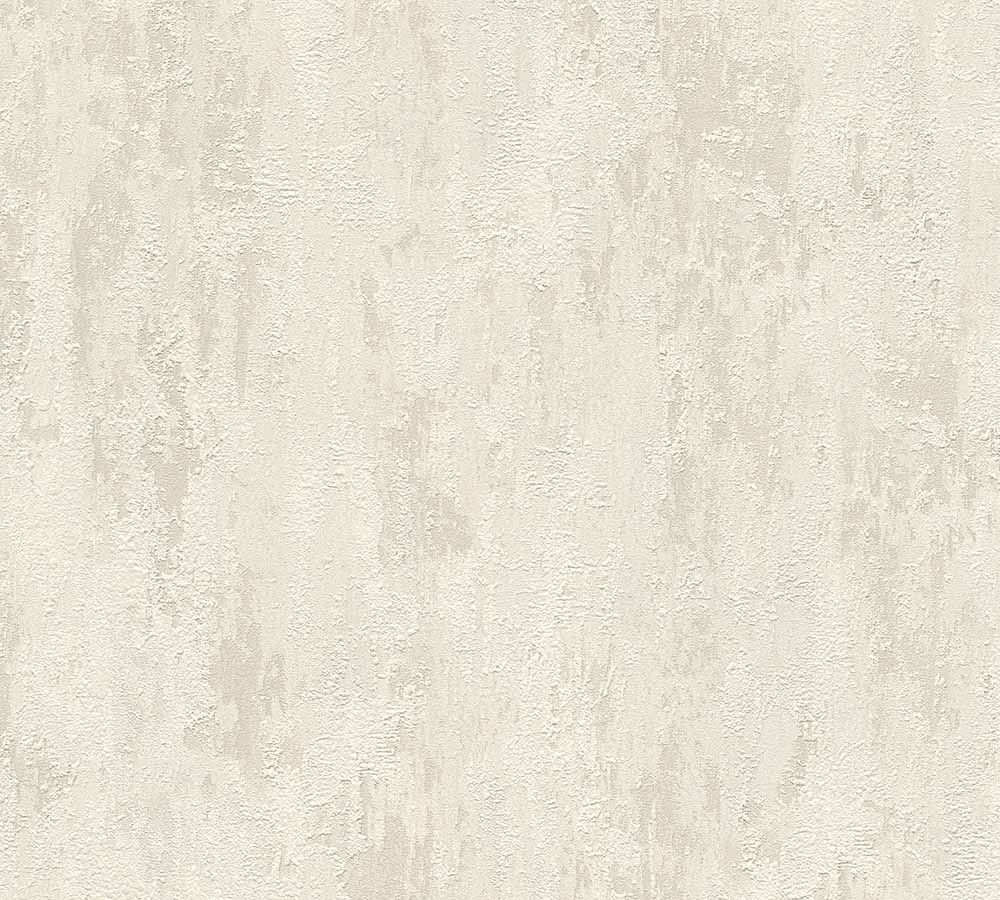 Trendwall 2 - Weathered Metal bold wallpaper AS Creation Roll Dark Cream  326514