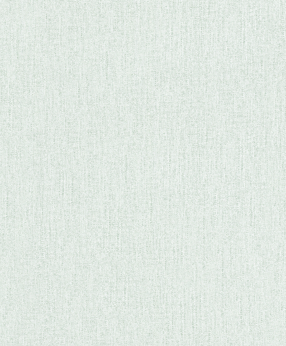 Natural Vibes - Linen Look plain wallpaper Marburg Roll Light Green  32672