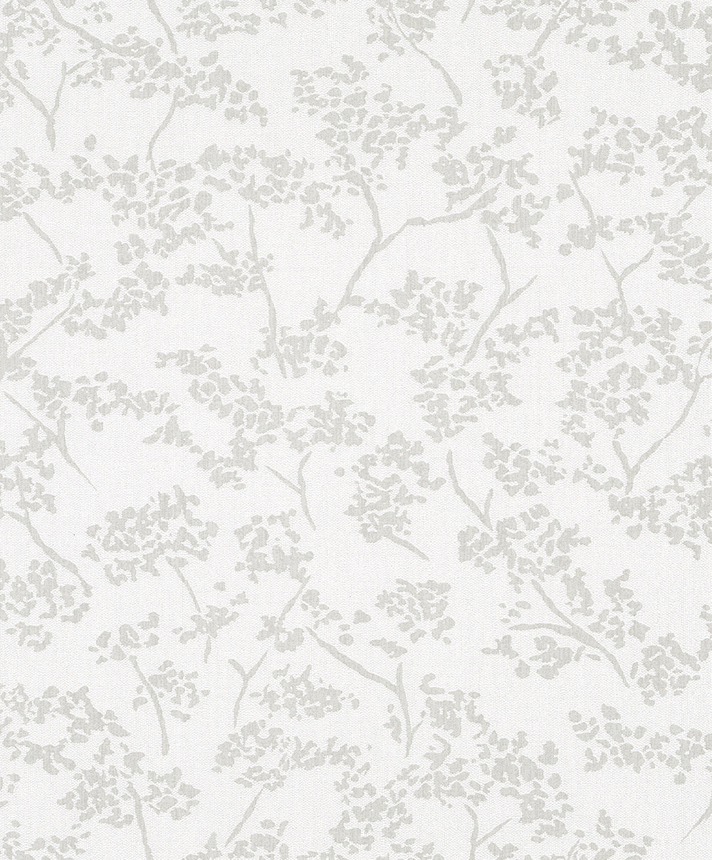 Schoner Wohnen New Spirit - Vintage Floral botanical wallpaper Marburg Roll Grey  32703
