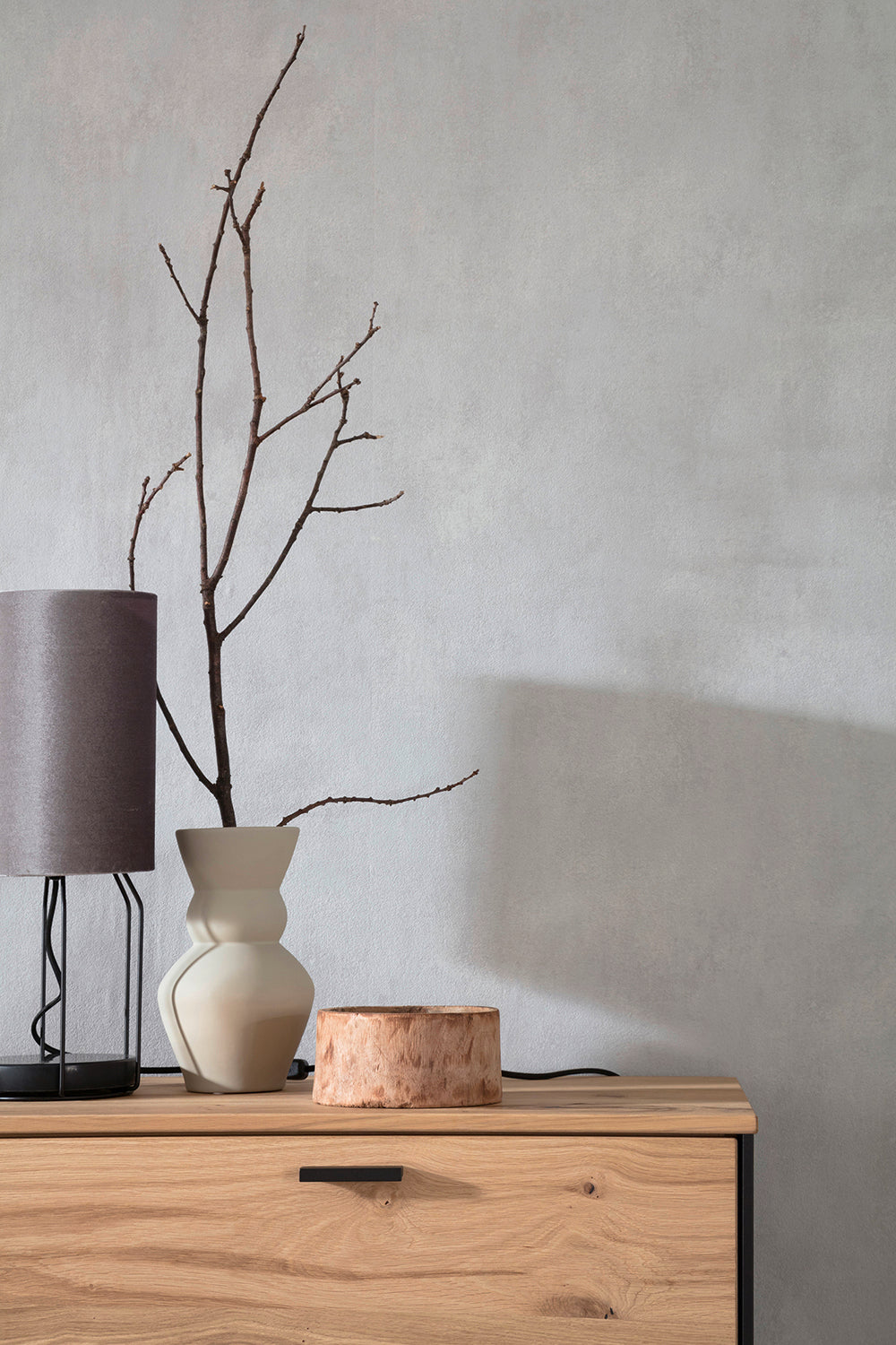 Schoner Wohnen New Spirit - Concrete plain wallpaper Marburg    