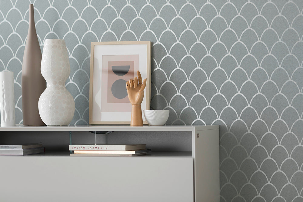 Schoner Wohnen New Spirit - Shimmery  Deco Arches art deco wallpaper Marburg    