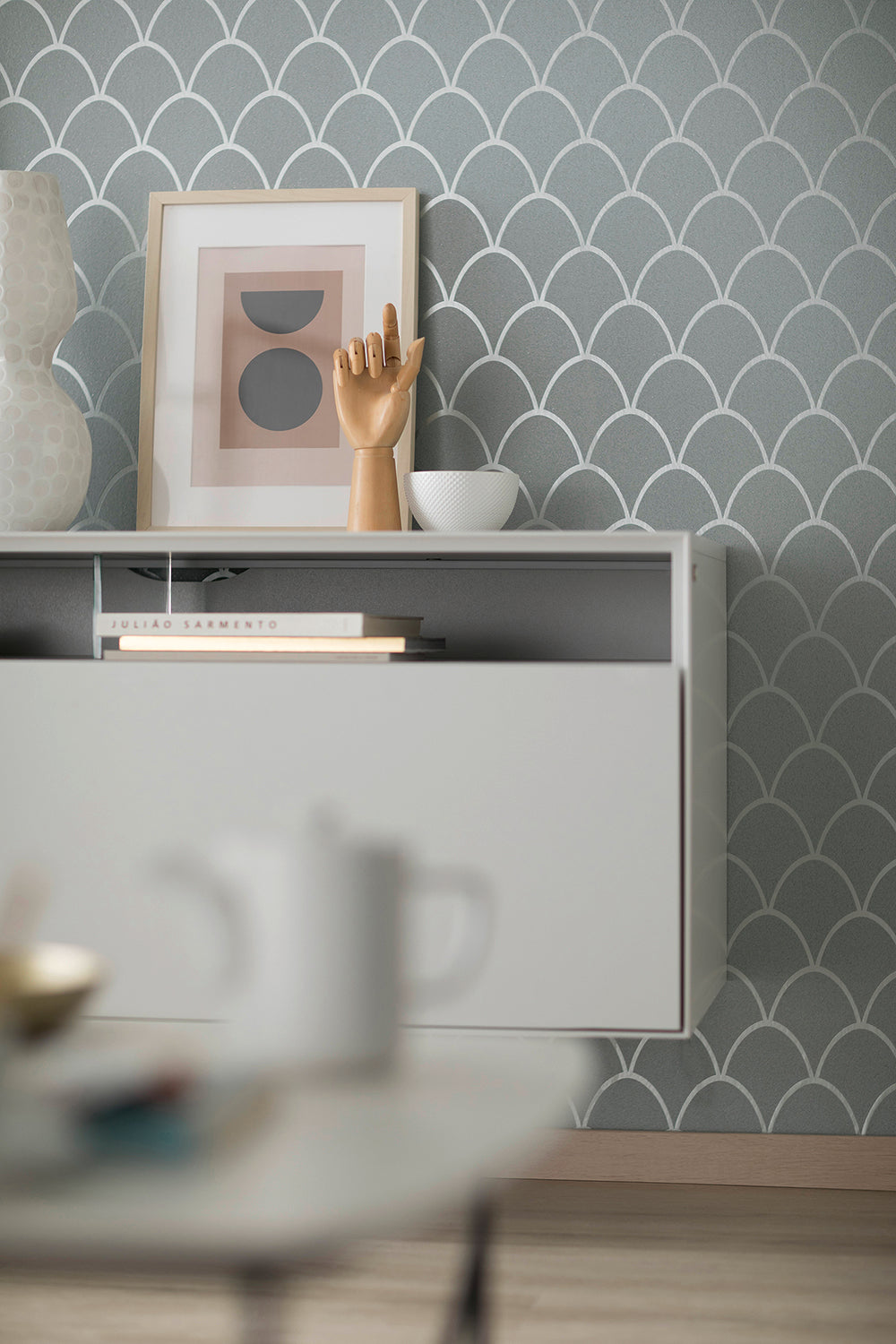 Schoner Wohnen New Spirit - Shimmery  Deco Arches art deco wallpaper Marburg    