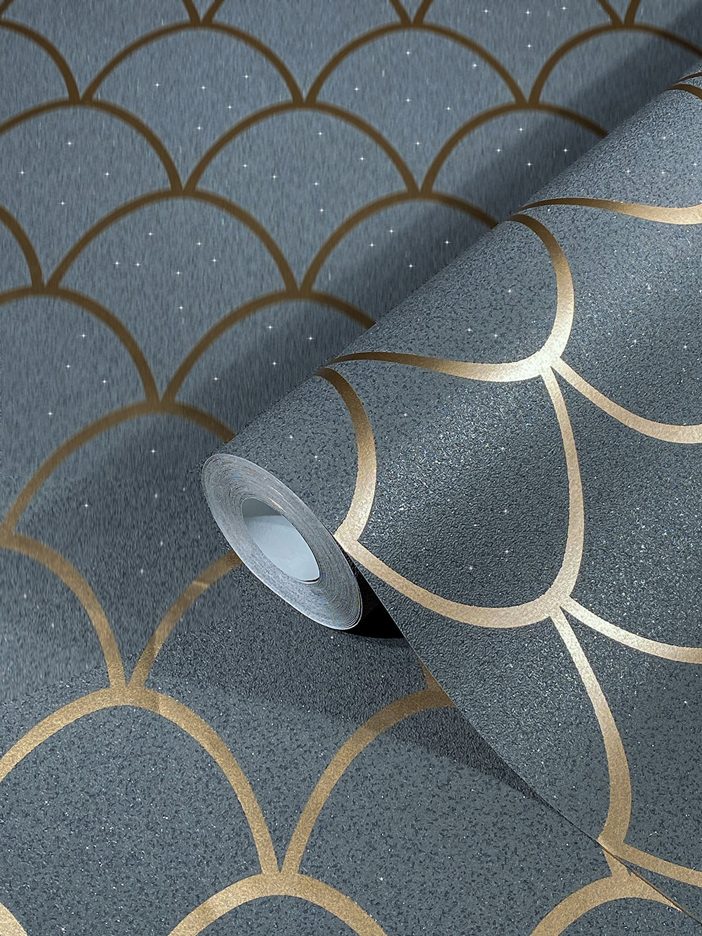 Schoner Wohnen New Spirit - Shimmery  Deco Arches art deco wallpaper Marburg    