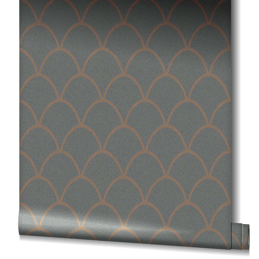 Schoner Wohnen New Spirit - Shimmery  Deco Arches art deco wallpaper Marburg    