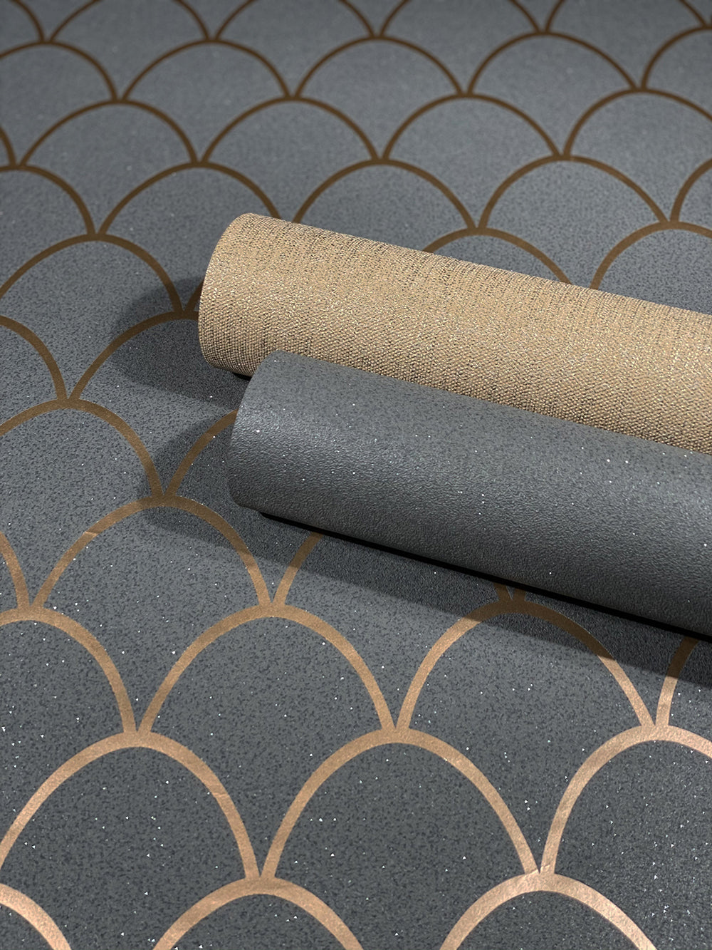 Schoner Wohnen New Spirit - Shimmery  Deco Arches art deco wallpaper Marburg    