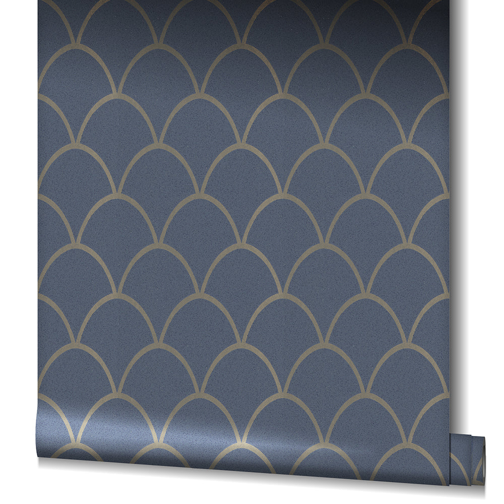Schoner Wohnen New Spirit - Shimmery  Deco Arches art deco wallpaper Marburg    