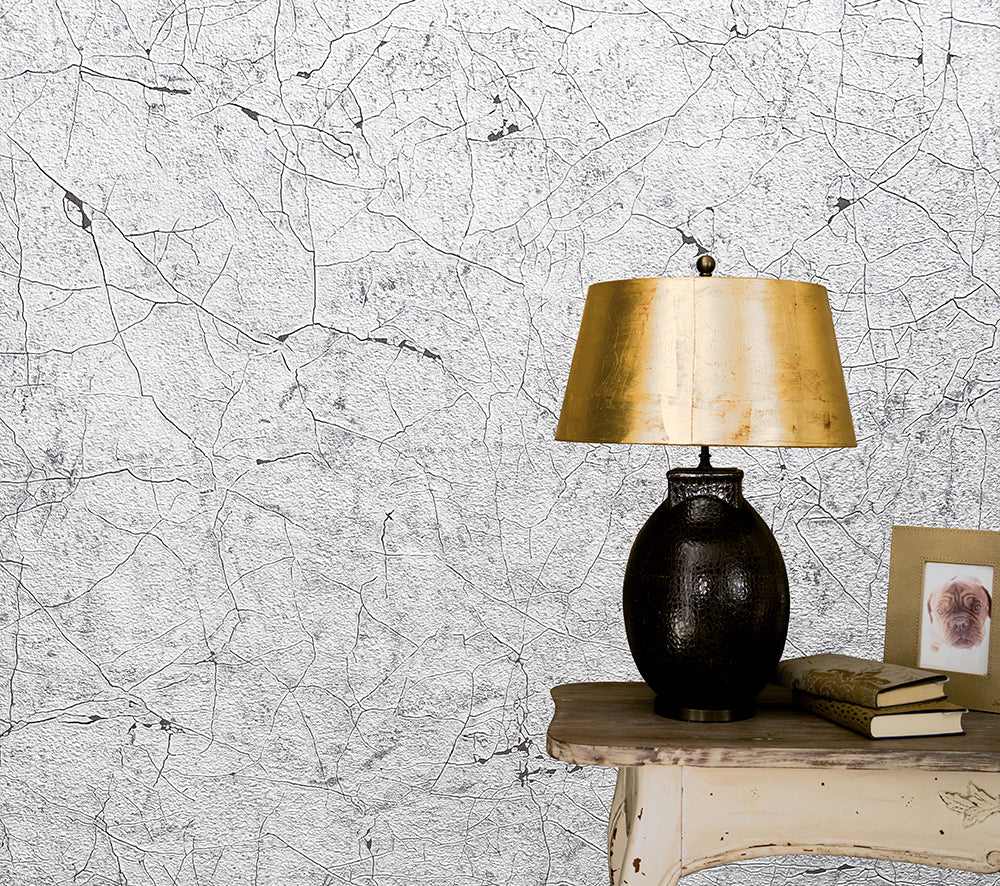 Vintage Deluxe - Cracked Concrete bold wallpaper Marburg    