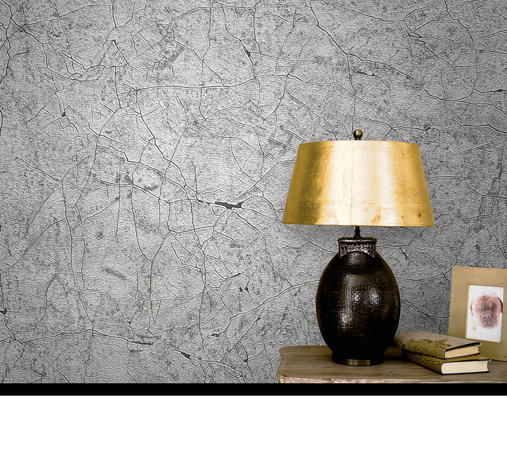 Vintage Deluxe - Cracked Concrete bold wallpaper Marburg    