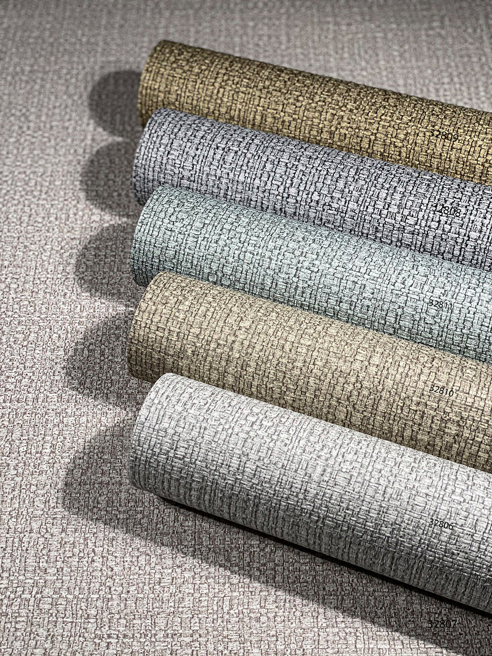 Vintage Deluxe - Textured Bamboo Weave bold wallpaper Marburg    