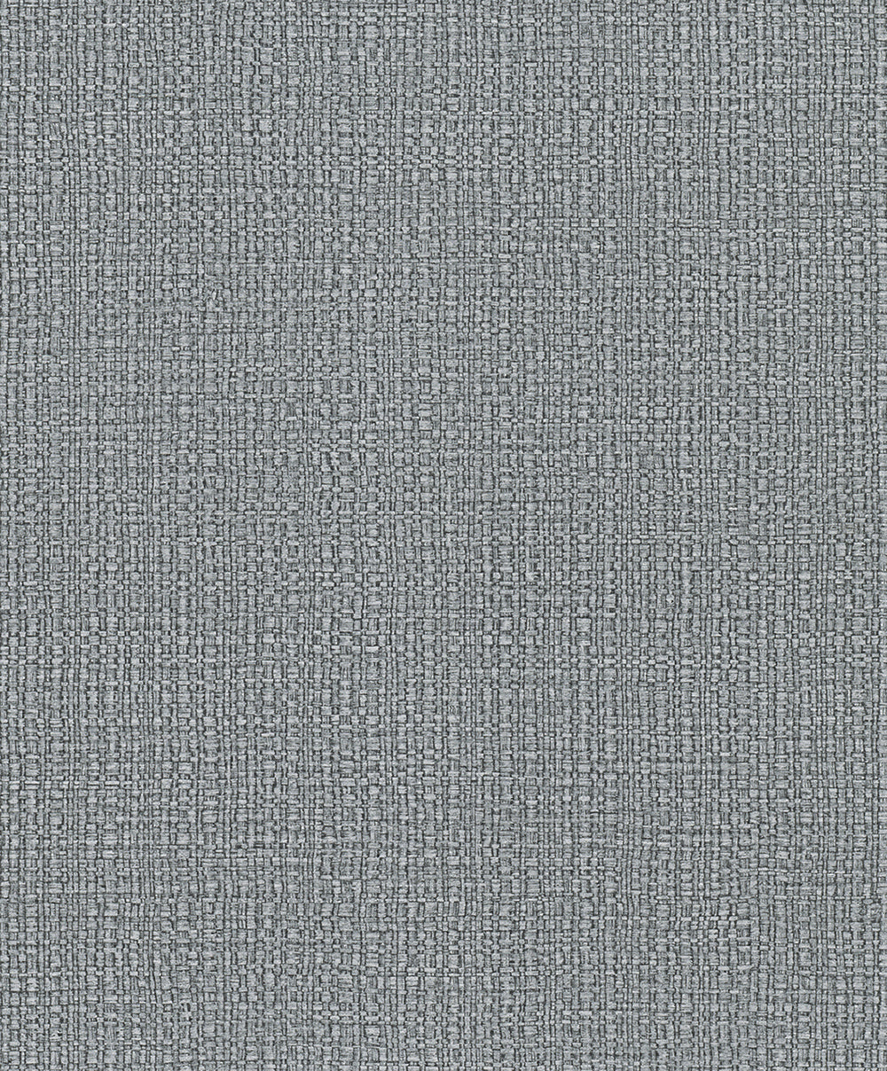 Vintage Deluxe - Textured Bamboo Weave bold wallpaper Marburg Roll Dark Grey  32808