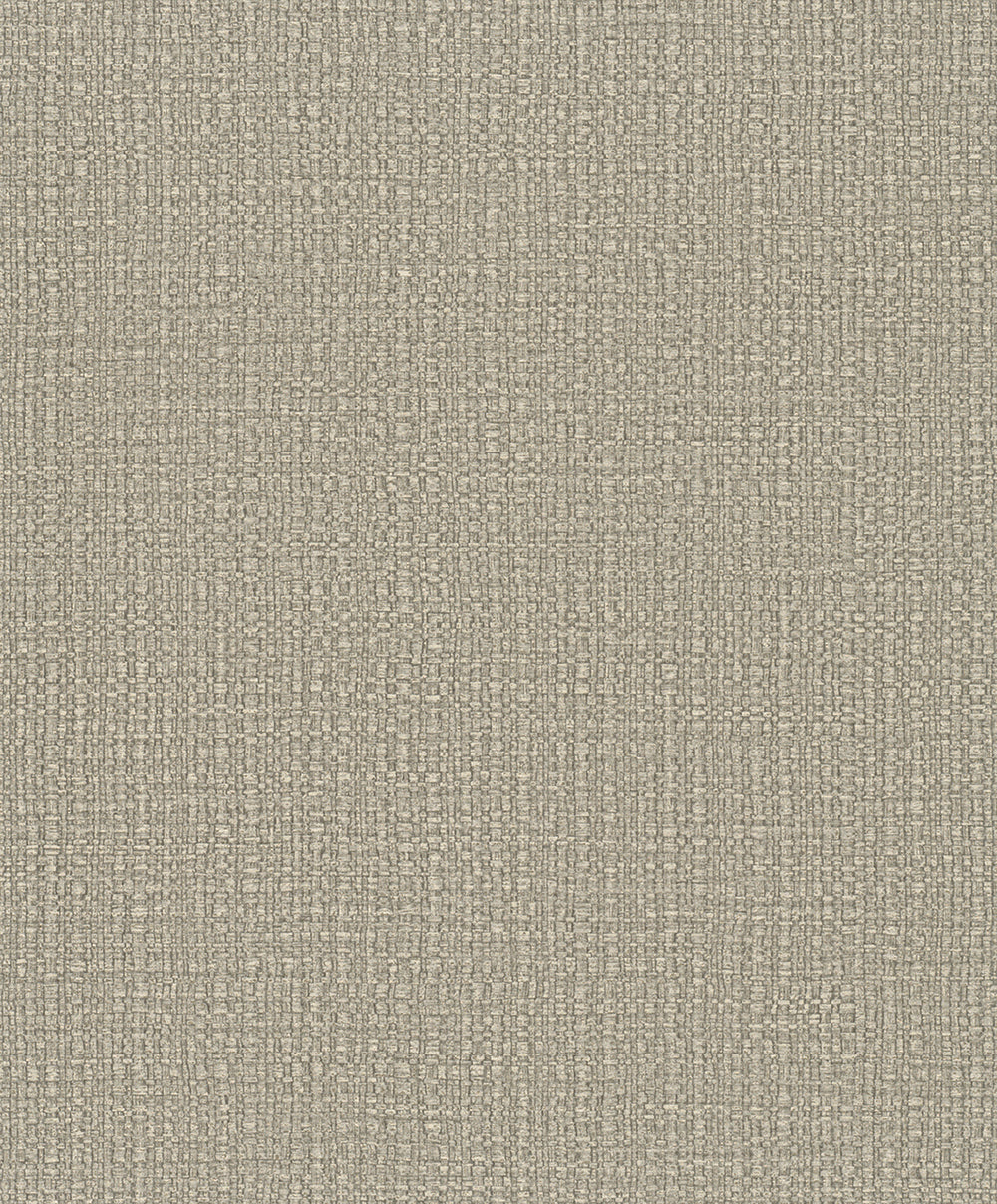 Vintage Deluxe - Textured Bamboo Weave bold wallpaper Marburg Roll Dark Beige  32810
