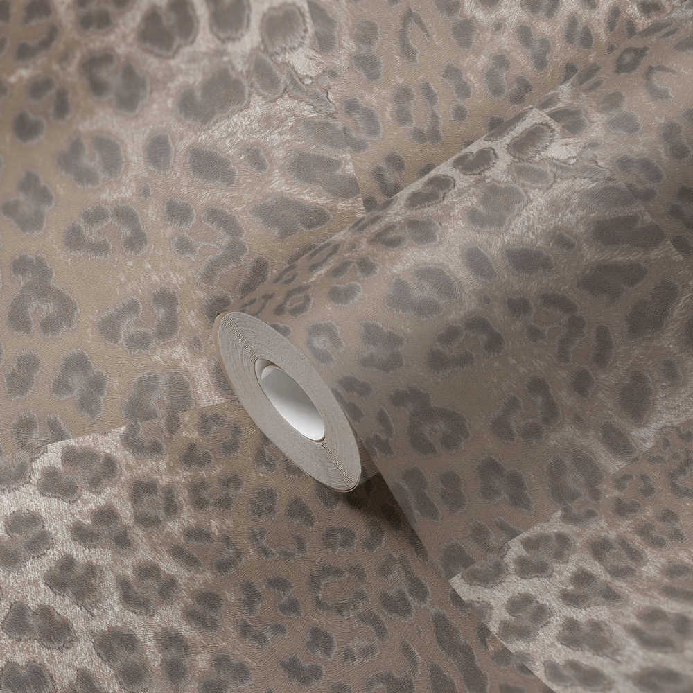 Desert Lodge - Leopard Tiles botanical wallpaper AS Creation    