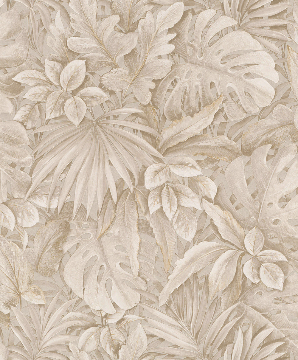 Botanica - Jungle Palms botanical wallpaper Marburg Roll Beige  33307