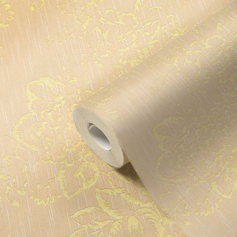 Metallic Silk textile wallpaper AS Creation    