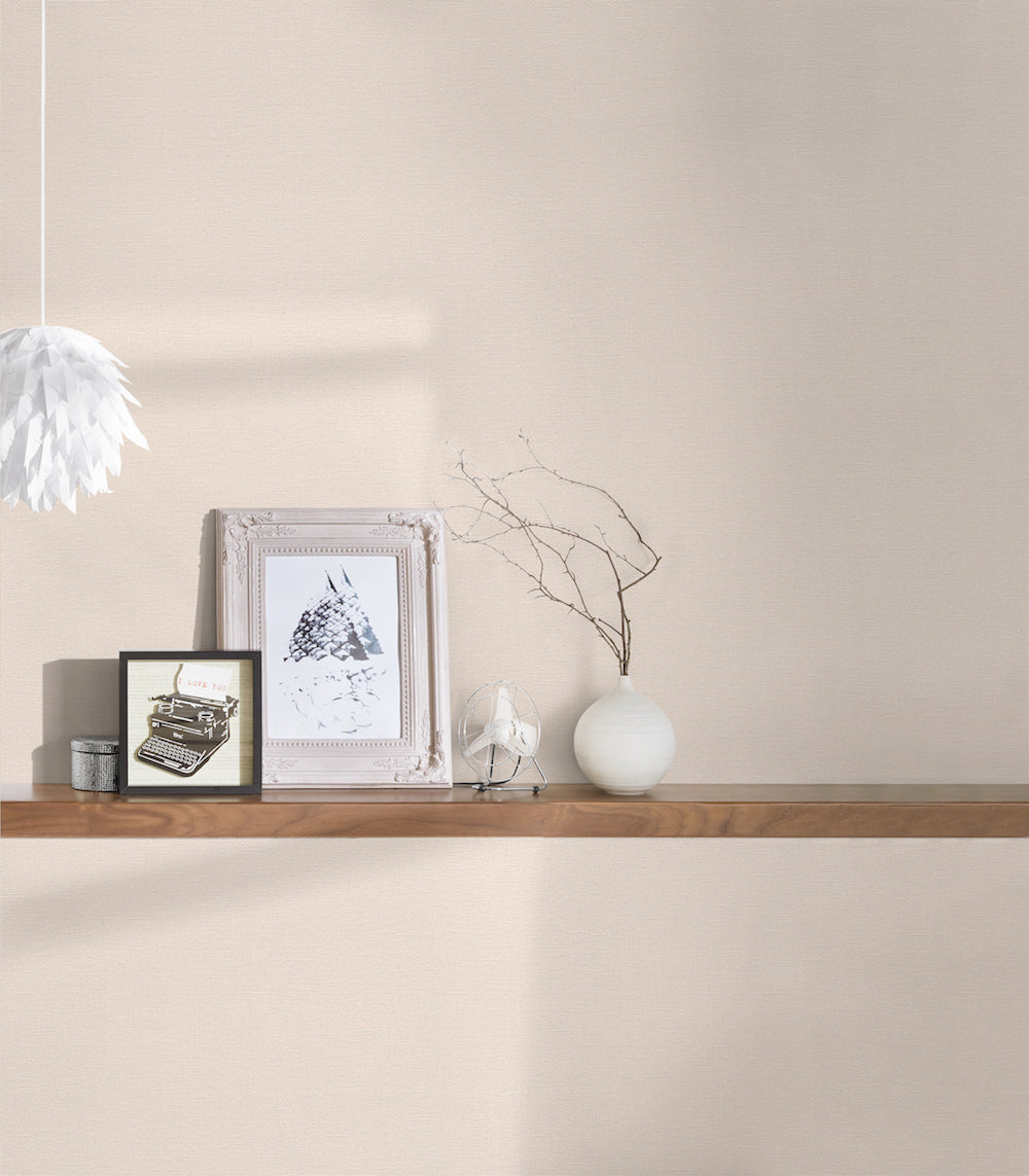 Desert Lodge -Looks like Linen plain wallpaper AS Creation    