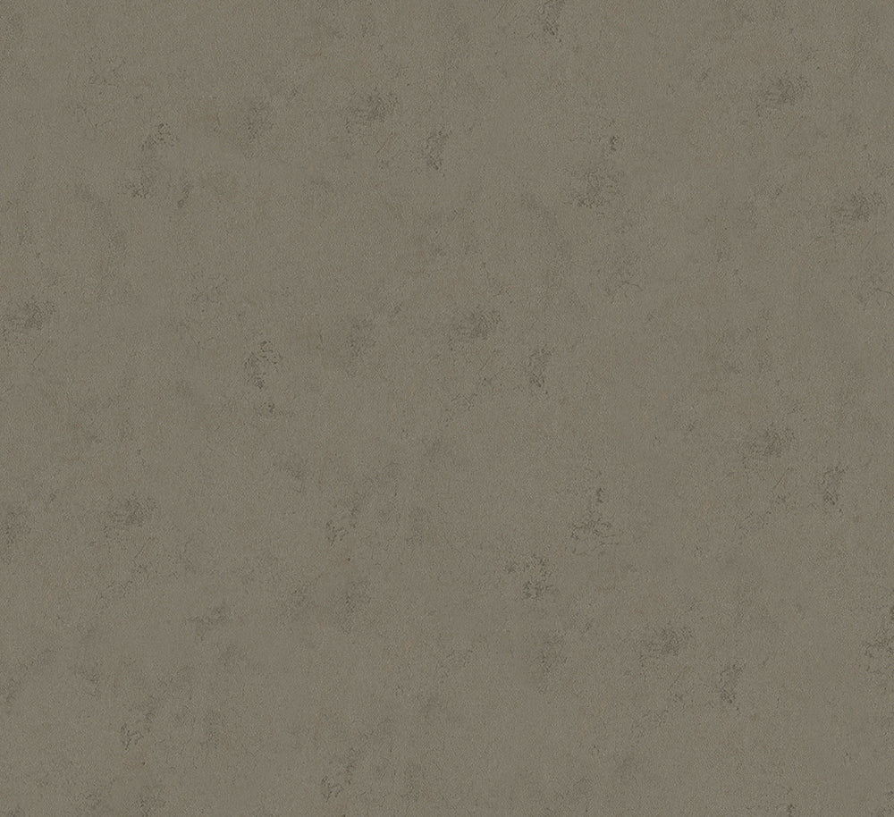 Papis Loveday - Concrete plain wallpaper Marburg Roll Dark Taupe  33733