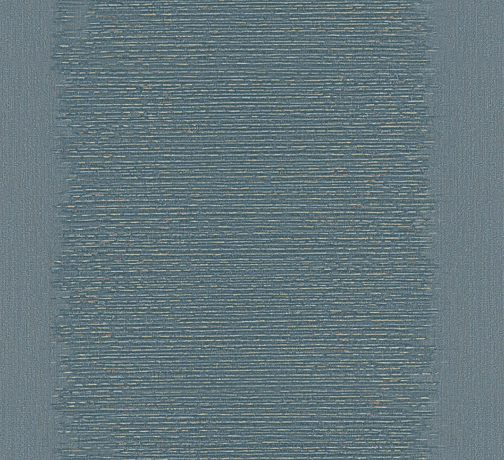 Papis Loveday - Multi Weave Stripe stripe wallpaper Marburg Roll Blue  33747